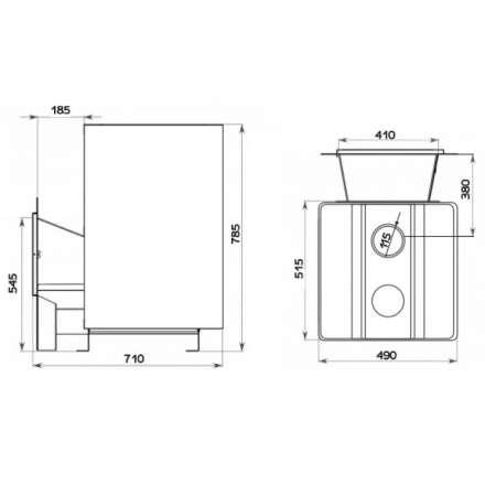 Банная печь НМК Кубань в Пинске