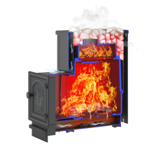 Печь для бани Везувий Сенсация 22 Антрацит (205) в Пинске
