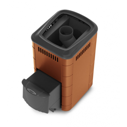 Печь для бани Термофор Тунгуска 2017 Inox ДА терракота купить в Пинске