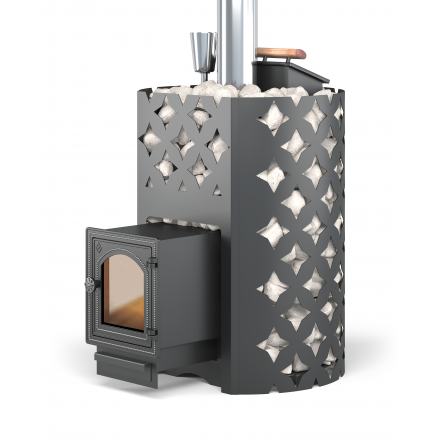 Банная печь ЭТНА 24 (ДТ-4С) ЗК Амазонка бай фото в Пинске