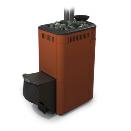 Печь для бани Термофор Гейзер Супер XXL Inox ДА ЗК терракота Амазонка бай фото в Пинске