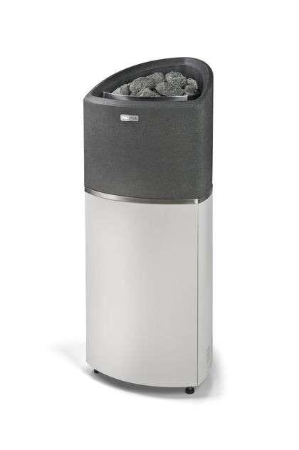 Электрическая печь Narvi Trio серая/белая 6,8 кВт Амазонка бай фото в Пинске