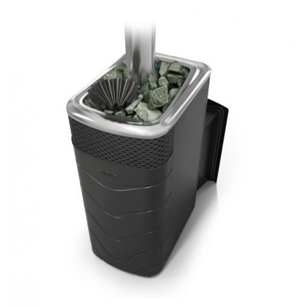 Печь для бани Термофор Гейзер Супер XXL Inox Витра ЗК антрацит Амазонка бай фото в Пинске