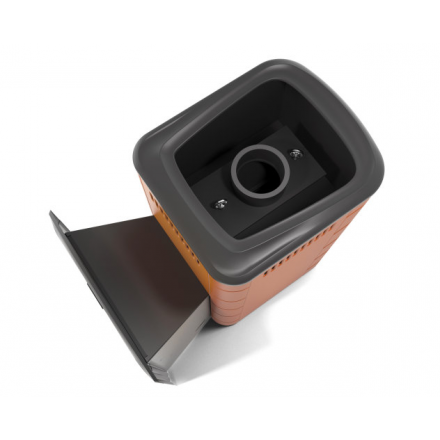 Печь для бани Термофор Каронада Heavy Metal Витра терракота Амазонка бай фото в Пинске