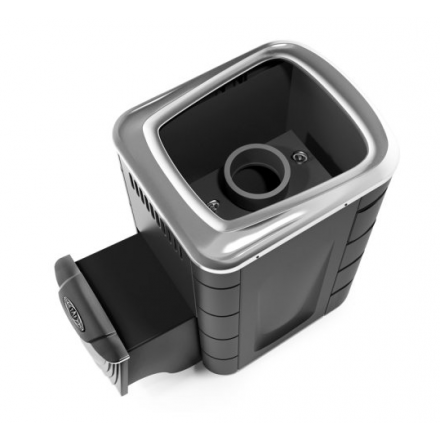 Печь для бани Термофор Каронада Мини Heavy Metal ДН антрацит Амазонка бай фото в Пинске