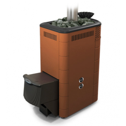 Печь для бани Термофор Гейзер XXL 2017 Carbon ДА ЗК ТО терракота Амазонка бай фото в Пинске