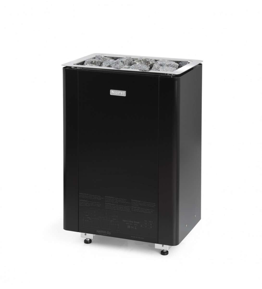 Электрическая печь Narvi Ultra Small чёрная 9 кВт Амазонка бай фото в Пинске