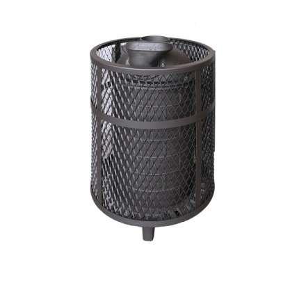 Банная печь ProMetall Атмосфера Про сетка из нержавеющей стали в Пинске