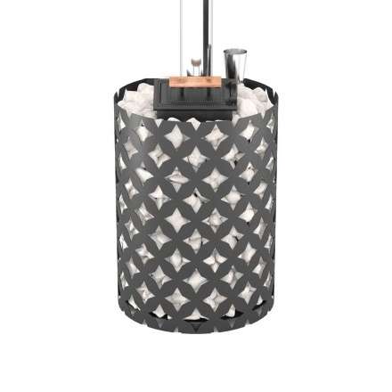 Банная печь ЭТНА 24 Панорама Закрытая каменка в Пинске