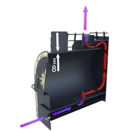 Печь для бани Царь-печи Царь-Забава в Пинске