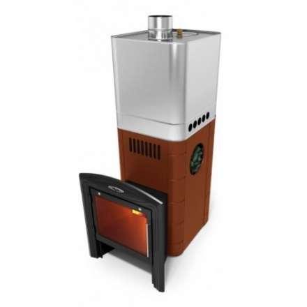 Печь для бани Термофор Бирюса 2013 Carbon Витра ЗК терракота купить в Пинске