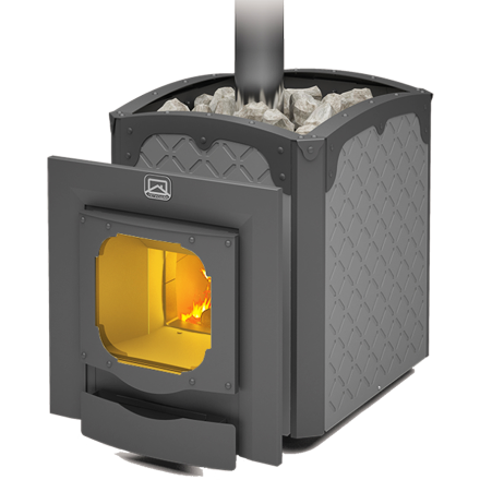 Печь для бани Теплодар Былина-24Ч Панорама Амазонка бай фото в Пинске