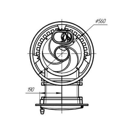 Банная печь ProMetall Атмосфера-М мини сетка в Пинске