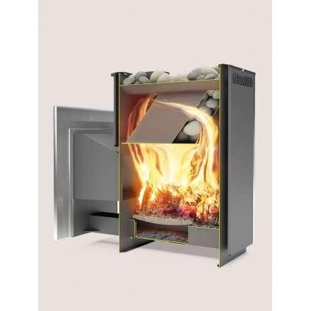 Печь для бани Теплодар СИБИРЬ-30 ЛНЗП Профи Панорама в Пинске