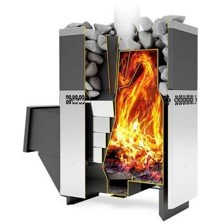 Печь для бани Теплодар Русь 12 ЛНЗП ПРОФИ в Пинске