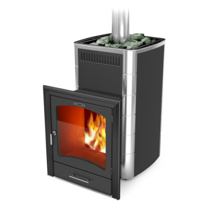 Печь для бани Термофор Калина II Inox БСЭ ТО антрацит НВ ПРА в Пинске