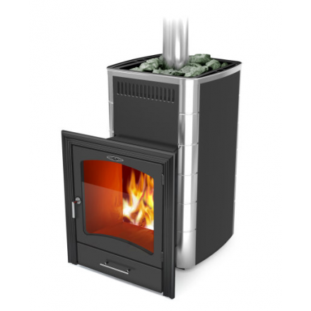 Печь для бани Термофор Калина II Inox БСЭ антрацит НВ ПРА Амазонка бай фото в Пинске