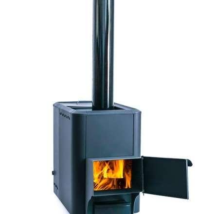 Печь банная Сибирь со встроенным баком 50 л в Пинске