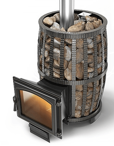 Печь для бани Везувий Легенда Русский Пар Ковка 24 (240) Амазонка бай фото в Пинске