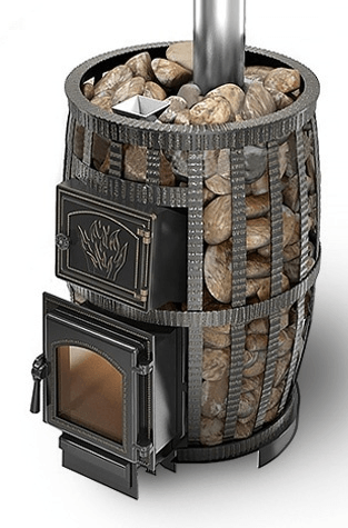 Печь для бани Везувий Легенда Русский Пар Ковка 18 (270) б/в в Пинске