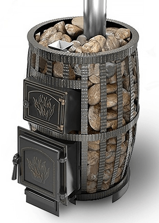 Печь для бани Везувий Легенда Русский Пар Ковка 24 (271) б/в в Пинске