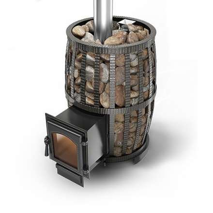 Печь для бани Везувий Легенда Русский Пар Ковка 30 (270) в Пинске