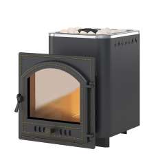 Печь для бани Везувий Русичъ Антрацит 16 (205) Амазонка бай фото в Пинске