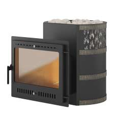 Печь для бани Везувий Лава 16 Панорама Амазонка бай фото в Пинске