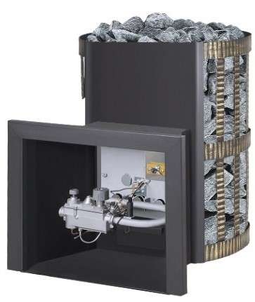 Печь газодровяная для бани Везувий Скиф Ковка 18 (ДТ-3) купить в Пинске