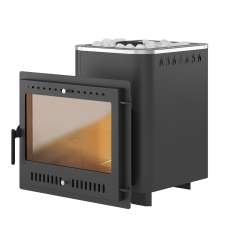 Печь для бани Везувий Русичъ Антрацит 16 Панорама Амазонка бай фото в Пинске