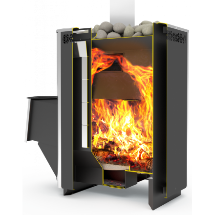 Печь для бани Теплодар Сахара-16 ЛК (2.0) в Пинске