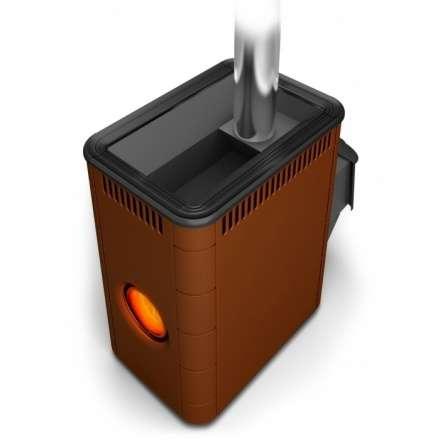 Печь для бани Термофор Аврора Inox ДА Иллюминатор терракота купить в Пинске