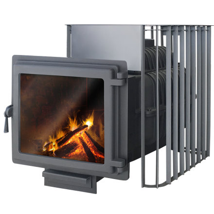 Печь для бани Этна Магма 18 (Панорама) в Пинске