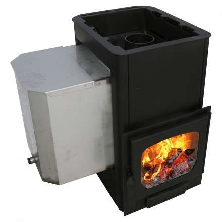 Печь для бани Варвара Мини навесн. пан. дверь укор. топка купить в Пинске