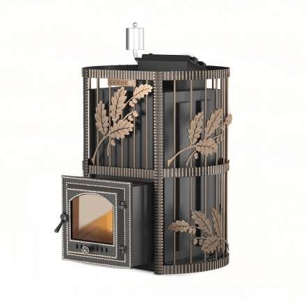 Печь для бани Везувий Эверест Inox 15 (210) Ковка Амазонка бай фото в Пинске