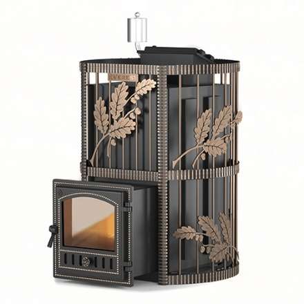 Печь для бани Везувий Эверест Inox 25 (280) Ковка Амазонка бай фото в Пинске