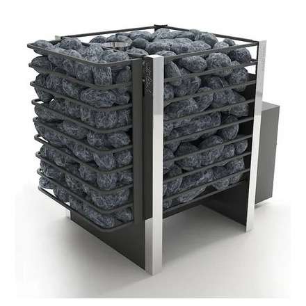 Печь для бани Добросталь Жара-люкс 20 панорамная дверка в Пинске