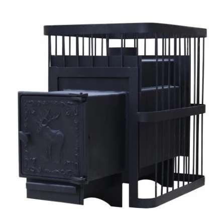 Печь банная ComfortProm РЕТРО СТАЛЬ 8 мм 20 м3 купить в Пинске