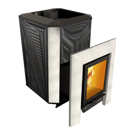 Банная печь Пегас 16 стекло нерж конвекция амазонка бай фото в Пинске