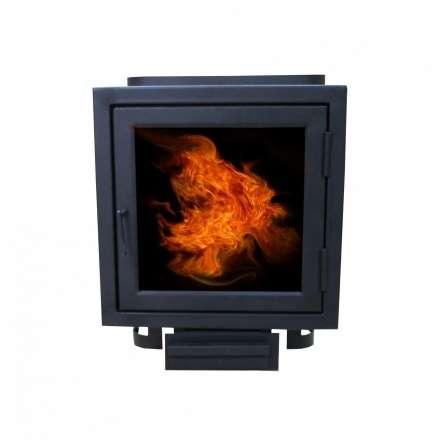 Печь банная ComfortProm РЕТРО СТАЛЬ 8 мм панорама 26 м3 купить в Пинске