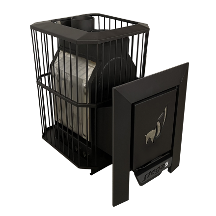 Банная печь Пегас 16 нерж сетка фото в Пинске