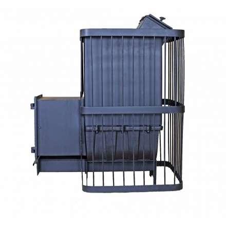 Печь банная ComfortProm РЕТРО ПРЕМИУМ ЧУГУН закр. каменка 26 м3 в Пинске