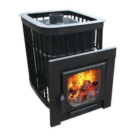 Печь для бани Варвара Каменка Мини с/к пан. дв. ук. топка купить в Пинске