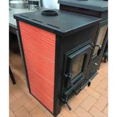 Купить Печь-камин Везувий ПК-01 (270) красная 9 кВт в Пинске в Пинске