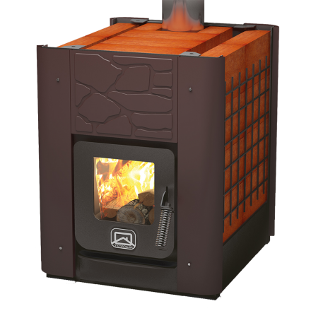 Отопительная печь Теплодар Мильна 200 в Пинске