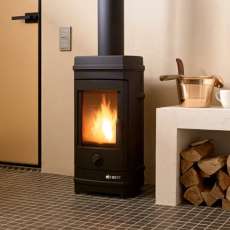 Стальной дедорогой камин EVEREST F7 фото в Пинске