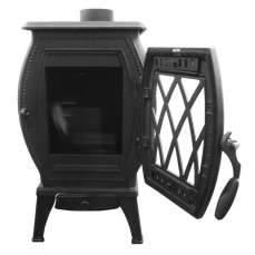 Печь чугунная со стеклом ПМЧ-10С фото  в Пинске