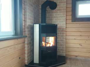 Купить отопительную печь-камин Мета-Бел Амур в Пинске фото в Пинске
