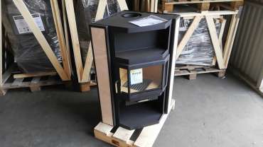 Купить стальной камин со стеклом Мета-Бел Амур в Пинске фото в Пинске