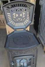 Купить Печь-камин NORDflam Verdo patine в интерьере в Пинске Амазонка бай фото в Пинске